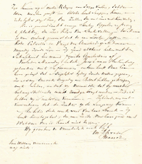 Brief van Pieter Maas Czn aan zijn zoon Adriaan Jan Cornelis (1837-09-23)